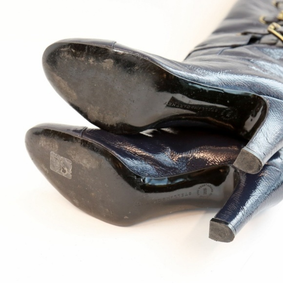 Katherine Heigl's personal boots! Stella McCartney Faux Patent Heeled Boots - Picture 4 of 4